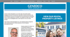 Desktop Screenshot of genedco.com